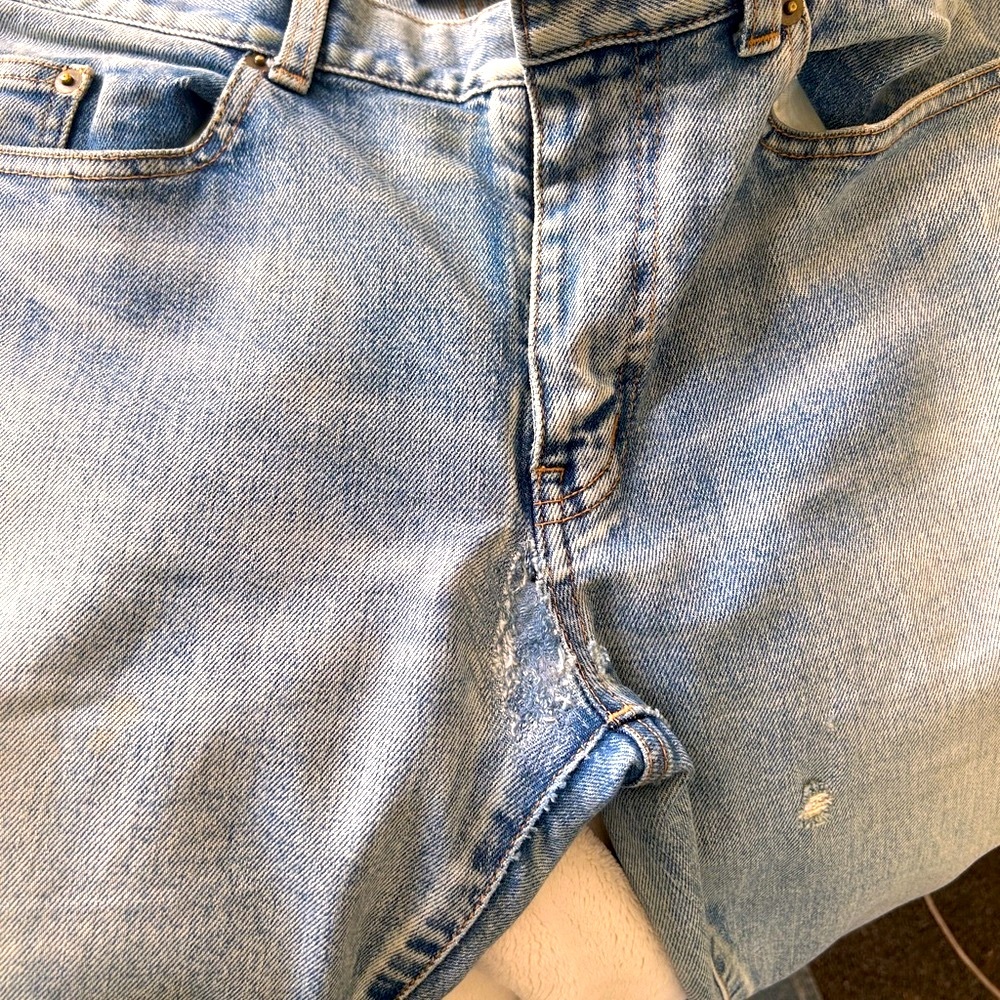 Saint Laurent Santa Monica Light Blue Denim Jeans - Picture 6 of 8